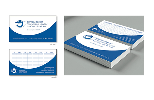 tarjetas clinica dental