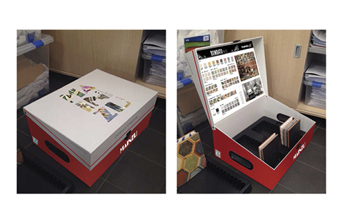 Caja expositor